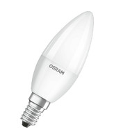 Лампа светодиодная LED Star Classic B 40 5W/827 5Вт свеча матовая 2700К тепл. бел. E14 470лм 220-240В пластик. OSRAM 4052899971608