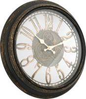 Часы настенные Dream River DMR круглые ø40 см цвет коричневый