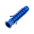 Дюбель распорный Чапай Tech-krep шип/ус синий 8х40 мм, 1000 шт.