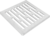 Решетка к дождеприемнику Gidrolica Point 28.5x28.5x2.1 см цвет серый