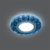 Светильник светодиодный Backlight 4100К GU5.3 кругл. гран. черн/серебр./хром GAUSS BL070