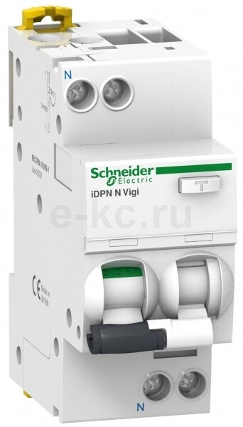 Автомат дифференциальный schneider electric acti9 1 полюс 40 а 30 ма тип ас
