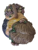 Фигура садовая «Девочка на камне с корзиной» высота 48 см аналоги, замены