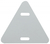 Бирка кабельная маркировочная У136 треугольник 52х55мм (100шт) (100/3000/126000) | Б0037466 ЭРА (Энергия света)