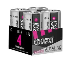 Элемент питания алкалиновый C/LR14 1.5В Alkaline Pack-4 (уп.4шт) ФАZА 5033160 ФАZA (ФАЗА) купить в Москве по низкой цене