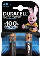 Элемент питания алкалиновый LR6-2BL Ultra (блист.2шт) Duracell Б0038759 Батарейки Power цена, купить