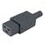 Разъем CON-IEC320C19 прямой IEC 60320 C19 220В 16А на кабель контакты винтах (плоск. внутри разъема) Hyperline 54434