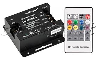 Контроллер LN-RF20B-S (12-24V, 288-576W, ПДУ 20кн) (ARL, IP20 Металл, 1 год) Arlight 018609 цена, купить