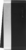Выключатель накладной Werkel Gallant 2 клавиши, цвет чёрный с серебром
