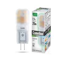 Лампа светодиодная LED2.5-JD-SL/845/G4 2.5Вт капсульная 4500К белый G4 220лм 207-244В Camelion 12348 аналоги, замены