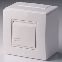 Коробка с выключателем 1-кл. 2мод. ОП Brava 10А IP20 PDD-N60 бел. DKC 10002 (ДКС) для миниканалов купить в Москве по низкой цене