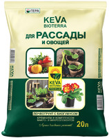 Грунт для рассады и овощей Keva Bioterra 20 л ГЕРА