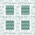 Скатерть Бирюза квадратная 130x160 см цвет разноцветный