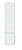 Пенал подвесной Vigo Cosmo 35x153.8x29.8 см цвет белый