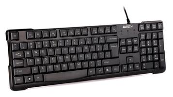 Клавиатура KR-750 черн. USB BLACK A4TECH 533409 цена, купить