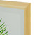Постер в раме 40х40 см «Лист пальмы»
