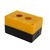 Корпус КП102 пластиковый 2 кнопки желтый EKF PROxima | cpb-102-o
