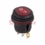 Выключатель клавишный круглый 250V 6А (3с) ON-OFF красный с подсветкой ВЛАГОЗАЩИТА | 36-2595 REXANT
