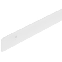 Планка для столешницы торцевая 38 мм металл цвет белый матовый аналоги, замены