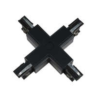 Соединитель для шинопровода осветительного Х-образный. черный. UBX-A41 BLACK 1 POLYBAG | 09748 Uniel