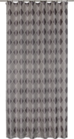 Штора на ленте «Кармен» 160х260 см полиэстер вензель цвет серый AMORE MIO аналоги, замены