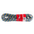 Шнур плетеный ПП 12 мм с серд., 24-пряд. высокопр., цветной, 10 м | 139916 Tech-KREP