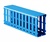 Короб перфорированный синий RL12 100x60 - 00240RL DKC (ДКС)