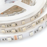 Комплект светодиодной ленты для контурной подсветки SMD 5050 60 диод/15 Вт/м 24 В 10 мм IP20 3 м RGB свет APEYRON