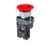 Кнопка грибовидная с LED подсветкой без фиксации, 220V AC/DC, 1NC, красный, 40 мм, мет. MTB2-BW4634 | 59643 ОВЕН