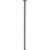 Ножка круглая 800х30 мм сталь максимальная нагрузка 30 кг цвет никель LARVIJ
