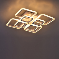 Люстра потолочная светодиодная Escada 10219/8LED 130W с пультом управления, 38 м², регулируемый белый свет, цвет