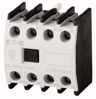 Блок вспомогательных контактов фронтальный 4п 3НО+1НЗ винтовые зажимы для DILM40-170, DILM150-XHI31 - 277949 EATON аналоги, замены