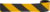 Лента светоотражающая самоклеящаяся 100х5 см цвет жёлто-чёрный DM REFLECTIVE MATERIALS