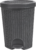 Контейнер для мусора Вязание 18 л цвет черный IDEA