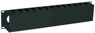 Органайзер кабельный 19 дюйм 2U с крышкой черн. ITK CO05-2MCM IEK (ИЭК)