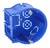 Коробка установочная концевой UniPost 68х45мм для твердых стен синий IP30 UP-68-45-E | Б0039061 ЭРА (Энергия света)