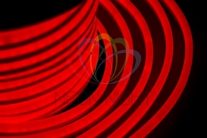 Гибкий Неон LED - красный, оболочка красная, бухта 50м | 131-022 NEON-NIGHT светодиодный постоянное 220В Шнур FLEX 12х26мм в IP54 аналоги, замены