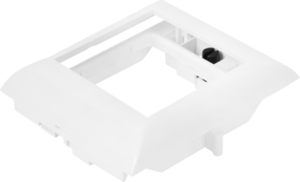 Суппорт для розетки Экопласт PM-45, 45 мм, цвет белый LK STUDIO аналоги, замены