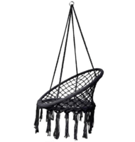 Кресло-гамак садовый 82x131 см, поликоттон/сталь, цвет тёмно-серый аналоги, замены