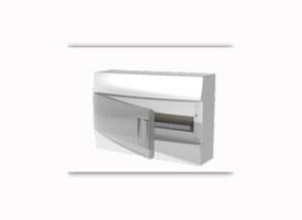 Бокс настенный Mistral41 18М прозрачная дверь (с клемм) | 1SPE007717F9996 ABB