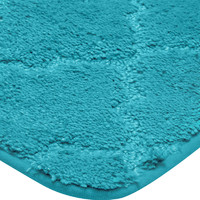 Коврик для ванной «Лана» 70х120 см цвет бирюзовый BATH PLUS