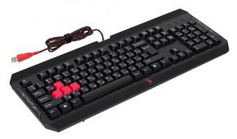 Клавиатура Bloody Q100 черн. USB Multimedia for gamer A4TECH 945258 цена, купить