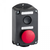 Пост кнопочный ПКЕ 212-2-У3-IP40 (красный гриб) | 150749 КЭАЗ (Курский электроаппаратный завод)
