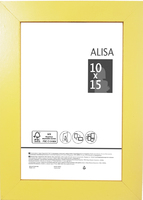 Рамка Alisa, 10x15 см, цвет желтый аналоги, замены