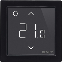 Терморегулятор интеллектуальный с Wi-Fi, черный, DEVIreg™ Smart, 16А| 140F1143| DEVI электронный программируемый аналоги, замены