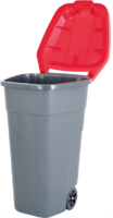 Крышка контейнера для раздельного сбора мусора Plast Team цвет красный