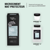 Защитный лак Maitre Deco «Microciment Protecteur» 2 компонента 0.83 кг аналоги, замены