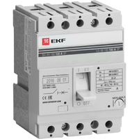 Автоматический выключатель ВА-99 160/25А 3P 35кА EKF PROxima | mccb99-160-25 3п 99 3 фазы цена, купить